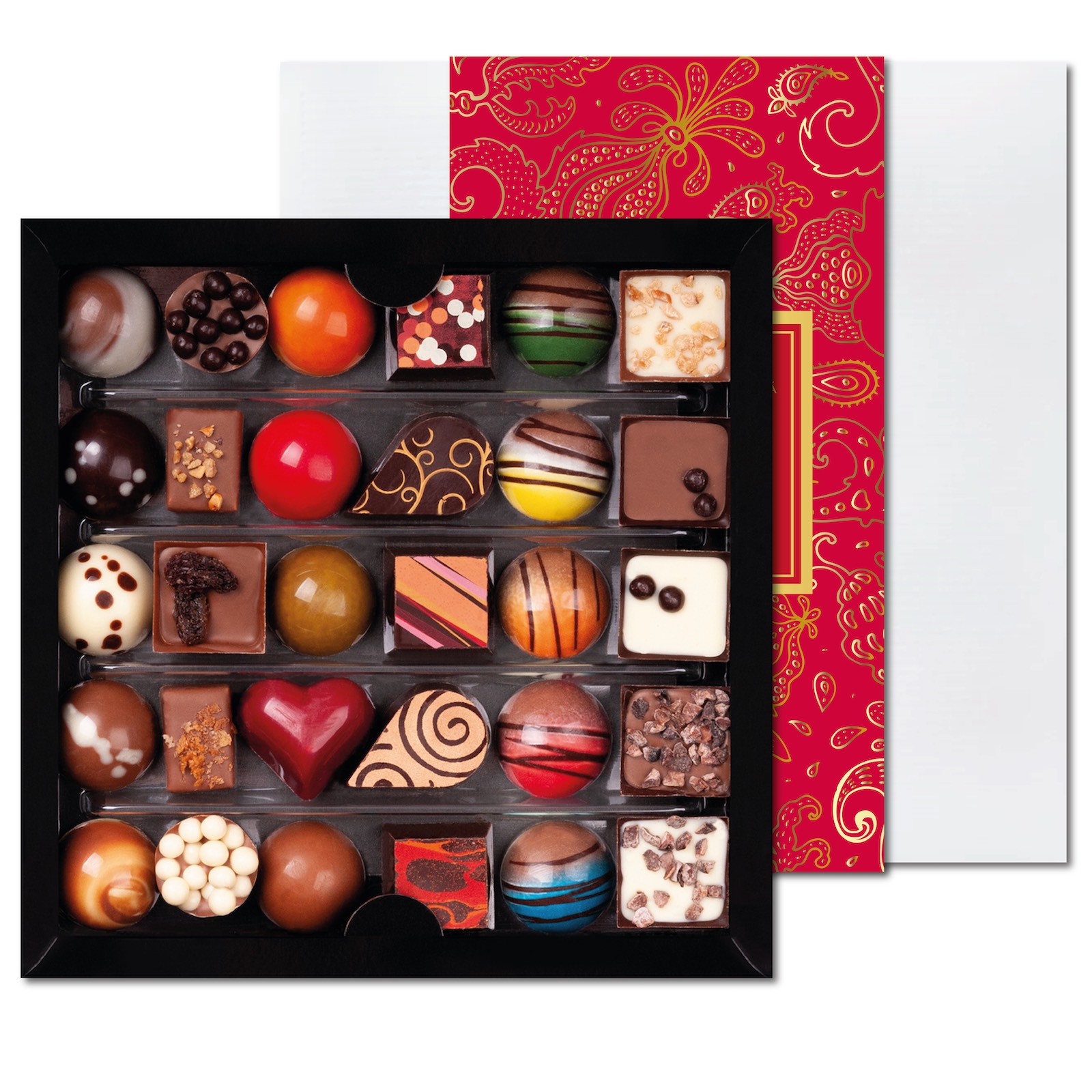 Colecția Lux - Bomboane de ciocolată cu umplutură 200G 2