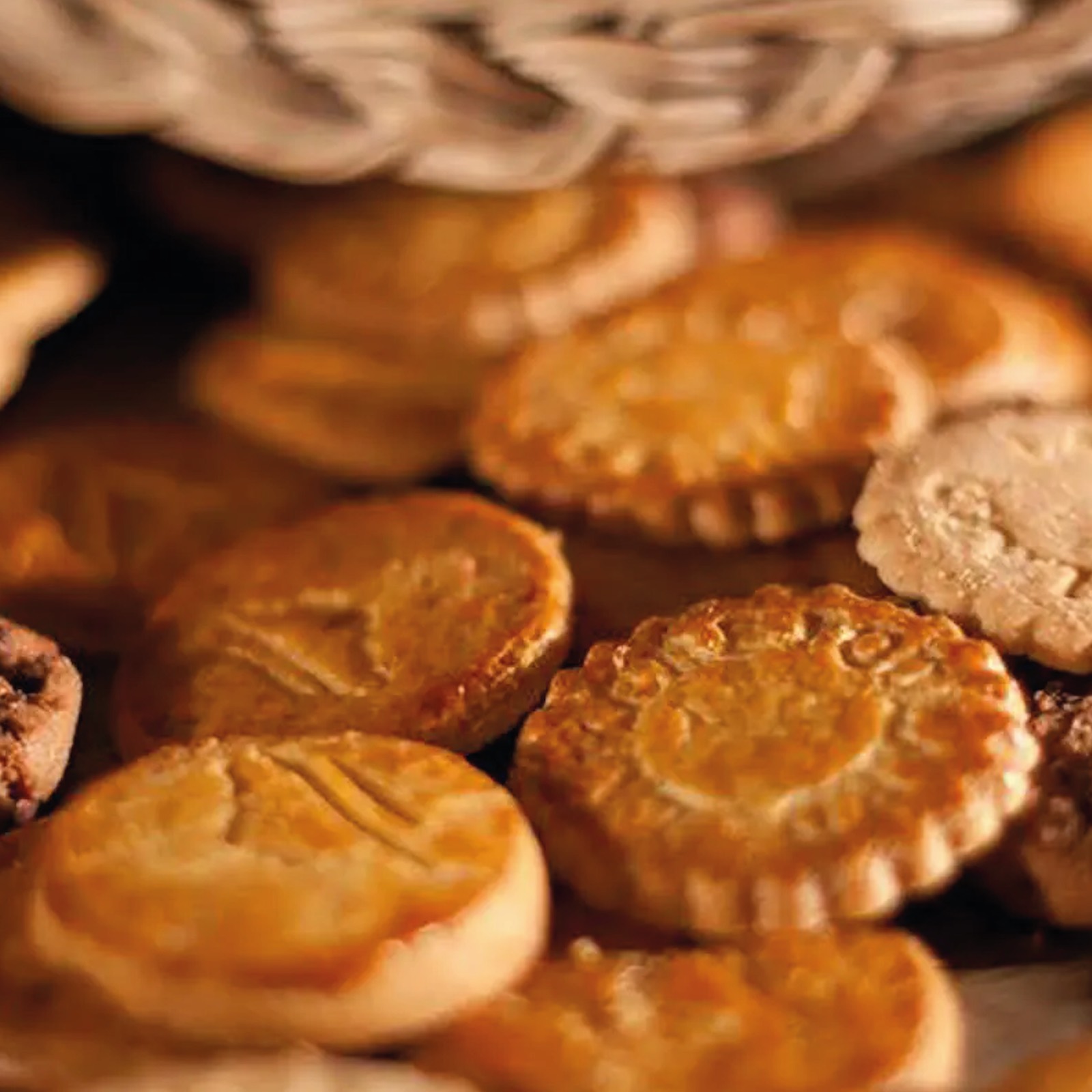 Les Sablés Mythique - Biscuiți cu chipsuri de ciocolată cutie metalică 250G