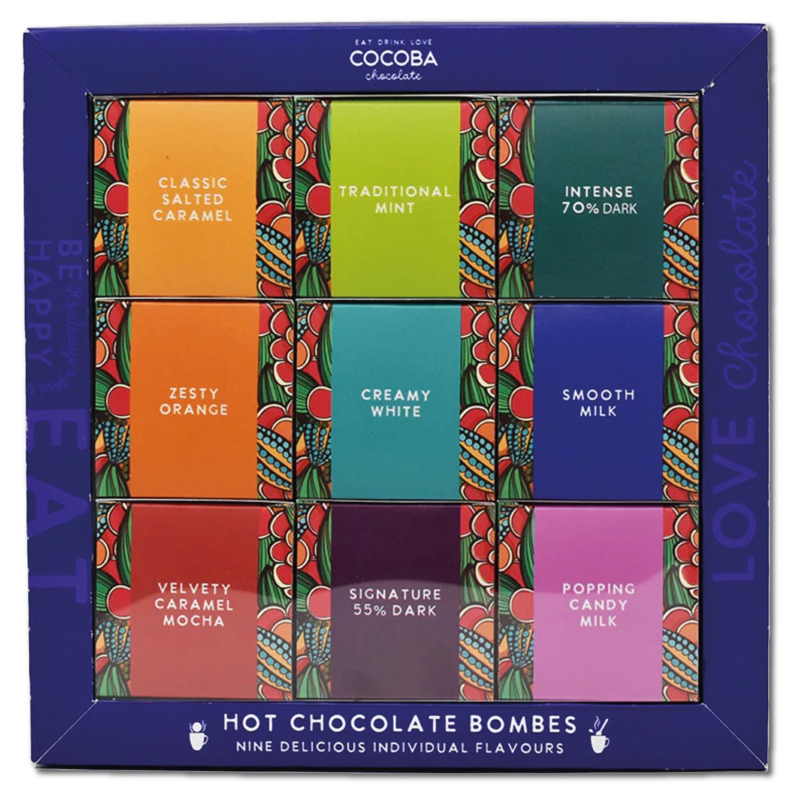 Set cadou 9 sfere de ciocolată cu bezele 450G