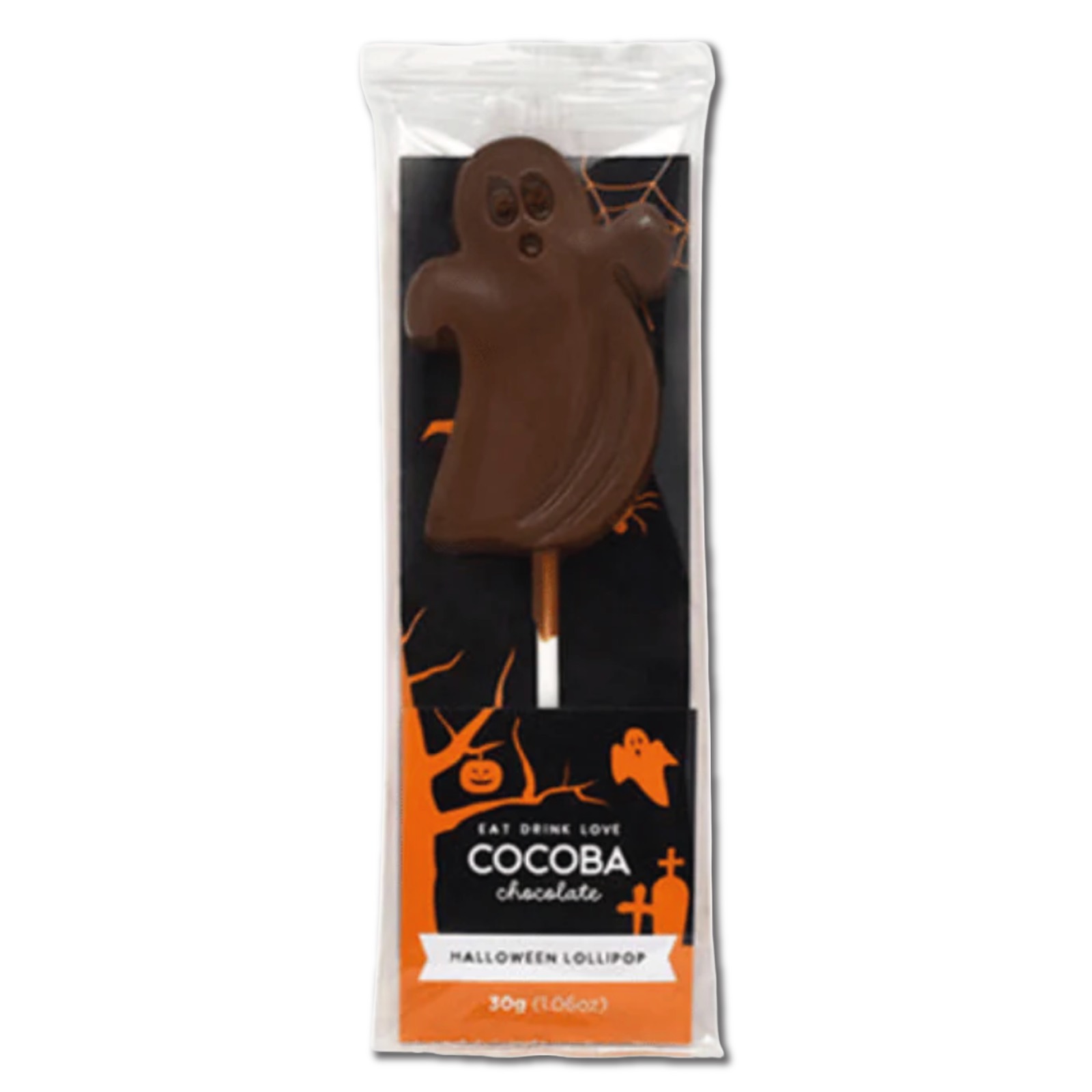 Halloween - Lollipop ciocolată Fantoma 30G